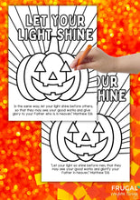 Load image into Gallery viewer, Let Your Light Shine Pumpkin Craft