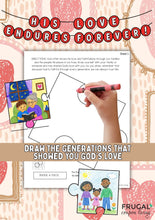 Load image into Gallery viewer, God's Love Puzzle Craft Bulletin Board