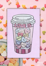 Load image into Gallery viewer, &quot;Love is...&quot;  1 Corinthians 13 Cup Craft