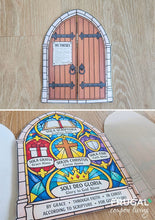 Load image into Gallery viewer, Martin Luther 95 Theses Door Craft