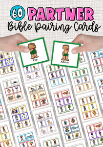 Bible Partner Pairing Cards