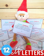 Mini Elf Letter Printables