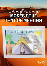 Load image into Gallery viewer, Moses &amp; The Tent of Meeting Craft