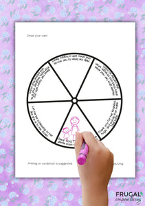 Mother's Day Prayer Wheel Craft