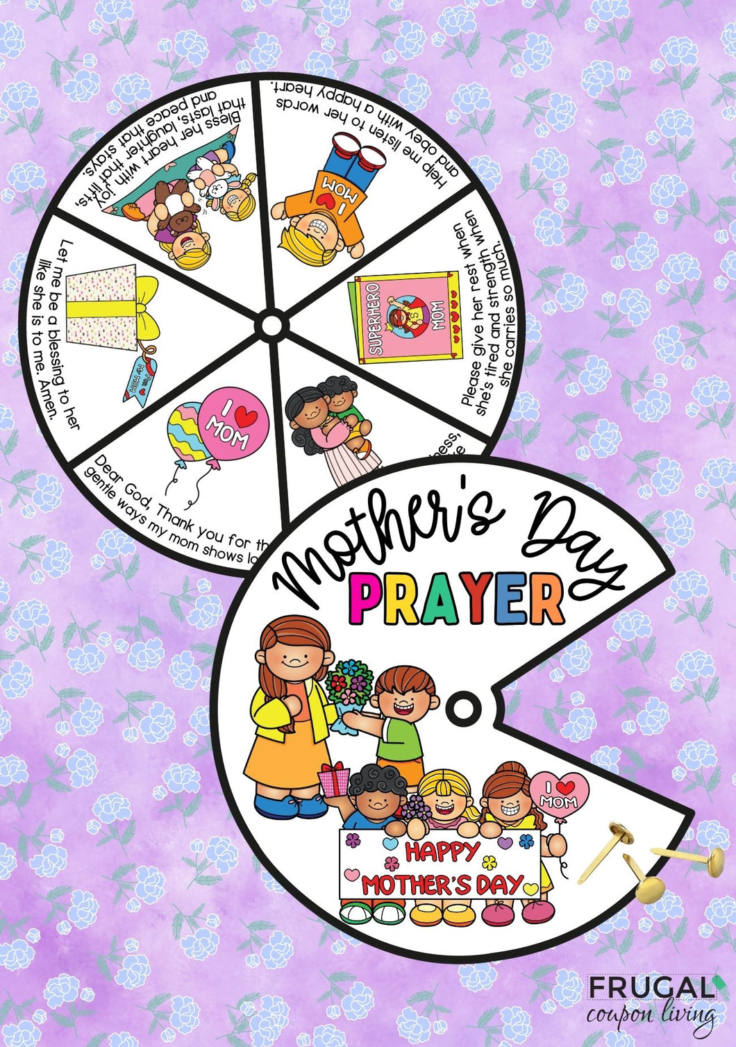 Mother's Day Prayer Wheel Craft