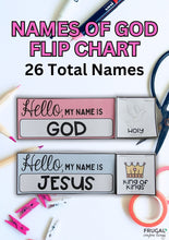 Load image into Gallery viewer, Names of God/Jesus Flipbook