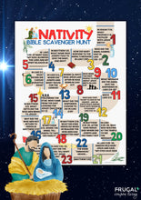 Load image into Gallery viewer, Christmas Nativity Scavenger Hunt - Bible Edition