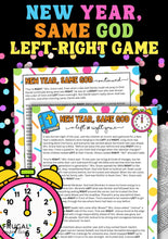 Load image into Gallery viewer, New Year, Same God Left-Right Game