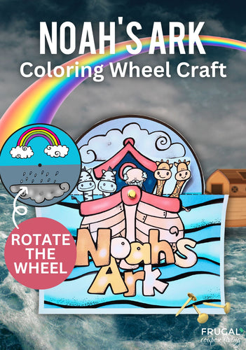 Noah's Ark Coloring Wheel