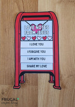 Load image into Gallery viewer, Love Note from Jesus Valentine Mailbox
