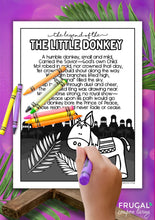 Load image into Gallery viewer, The Legend of the Little Donkey Craft for Palm Sunday