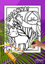 Load image into Gallery viewer, Palm Sunday Activity Placemats