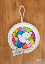 Load image into Gallery viewer, Holy Spirit Stained Glass Dove
