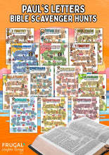 Load image into Gallery viewer, Paul's Letters Bible Scavenger Hunt Set