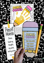 Load image into Gallery viewer, Pencil Prayer Crafts &amp; Gift Tag Set