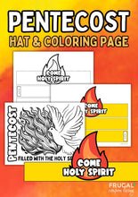 Load image into Gallery viewer, Pentecost Paper Hat