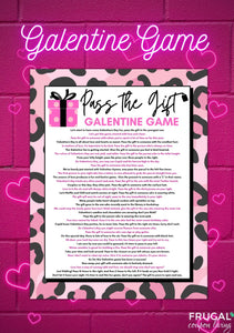 Pass the Gift Galentine Game