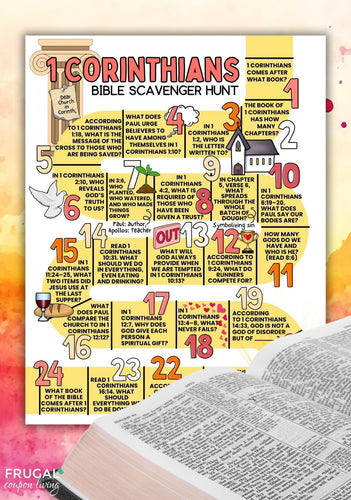 1 Corinthians Bible Scavenger Hunt