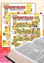Load image into Gallery viewer, 1 Corinthians Bible Scavenger Hunt