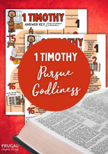 Load image into Gallery viewer, 1 Timothy Bible Scavenger Hunt