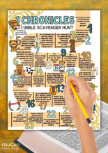 Load image into Gallery viewer, 1 Chronicles Bible Scavenger Hunt