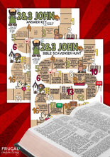 Load image into Gallery viewer, 2 &amp; 3 John Bible Scavenger Hunt