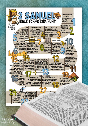 2 Samuel Bible Scavenger Hunt
