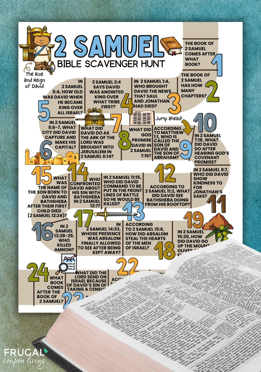 2 Samuel Bible Scavenger Hunt