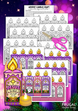 Load image into Gallery viewer, 3-D Advent Candle Craft