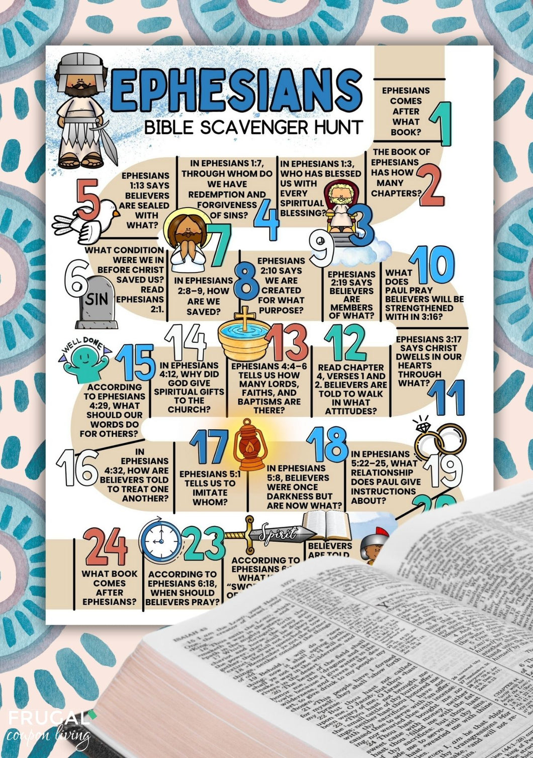 Ephesians Bible Scavenger Hunt