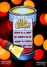 Load image into Gallery viewer, Be a Light Flashlight Craft
