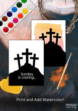 Load image into Gallery viewer, Watercolor Good Friday Craft