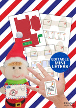 Load image into Gallery viewer, Miniature Elf Letters &amp; Mailbox