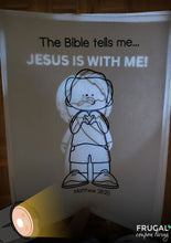 Load image into Gallery viewer, Jesus is with Me Christian Flashlight Activity