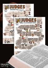 Load image into Gallery viewer, Judges Bible Scavenger Hunt