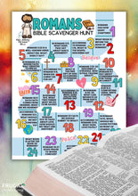 Load image into Gallery viewer, Romans Bible Scavenger Hunt