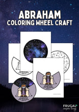 Load image into Gallery viewer, Abraham Coloring Wheel Craft