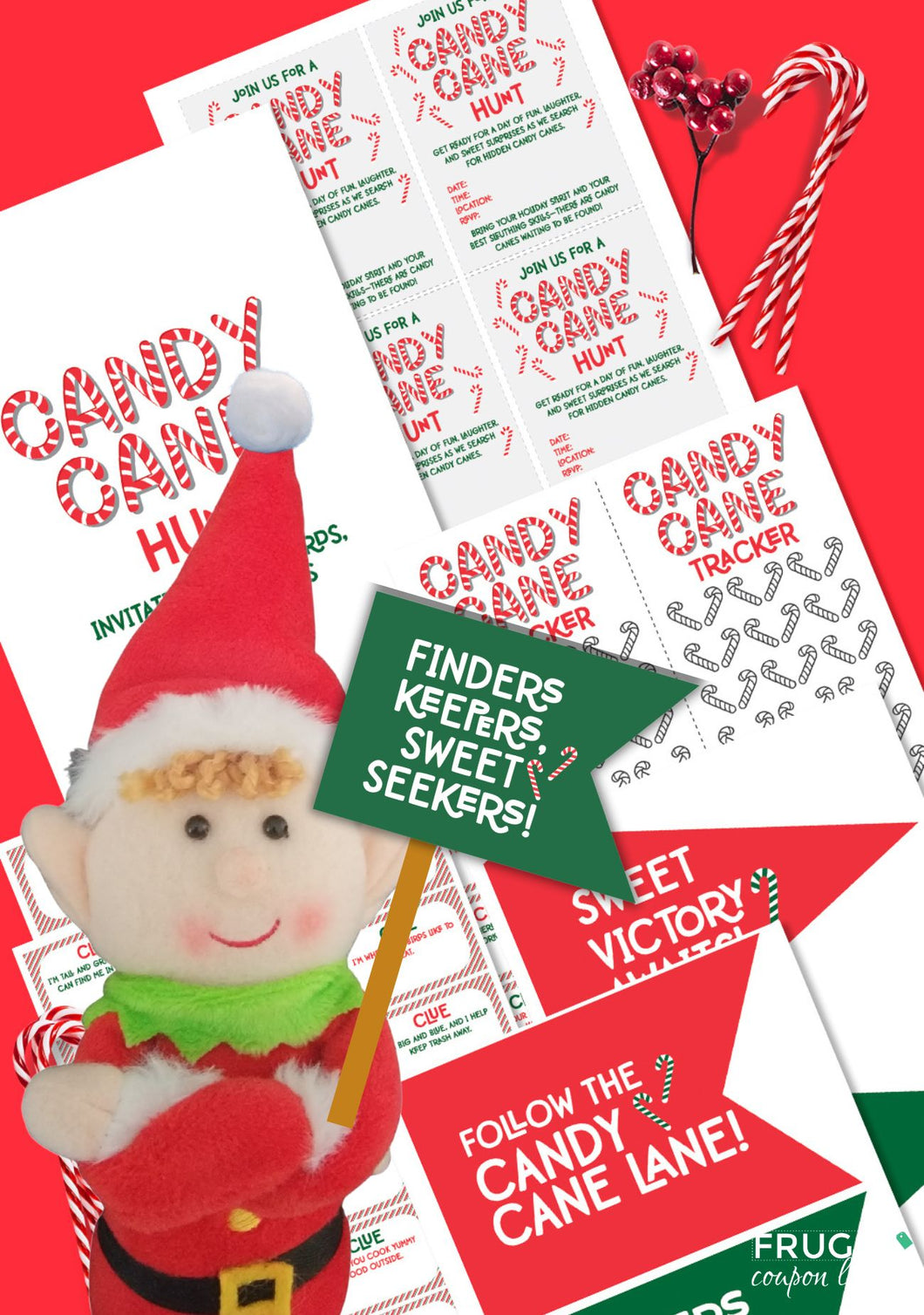 Elf Candy Cane Hunt