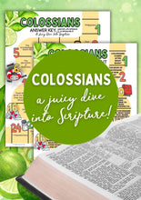 Load image into Gallery viewer, Colossians Bible Scavenger Hunt