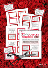 Load image into Gallery viewer, Valentine&#39;s Day Couples&#39; Scavenger Hunt