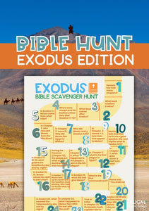 Exodus Bible Scavenger Hunt