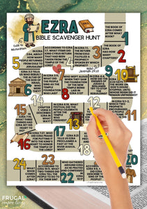 Ezra Bible Scavenger Hunt