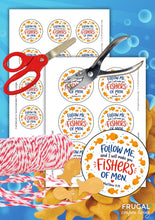 Load image into Gallery viewer, Fish Fishers of Men Gift Tag