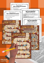 Load image into Gallery viewer, Gratitude Thanksgiving Bible Scavenger Hunt