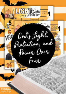 Halloween Bible Scavenger Hunt
