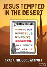 Load image into Gallery viewer, Jesus is Tempted in the Desert Craft Set