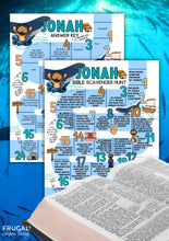 Load image into Gallery viewer, Jonah Bible Scavenger Hunt