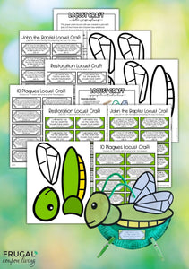 Locust Bible Craft