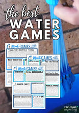 Load image into Gallery viewer, Outdoor One Minute Games with Water