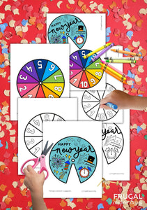 New Year's Eve Countdown Craft